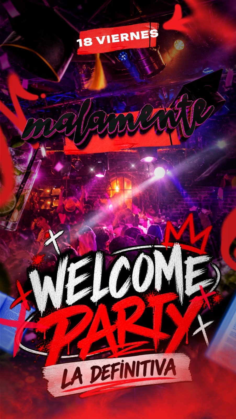 Flyer Welcome Party